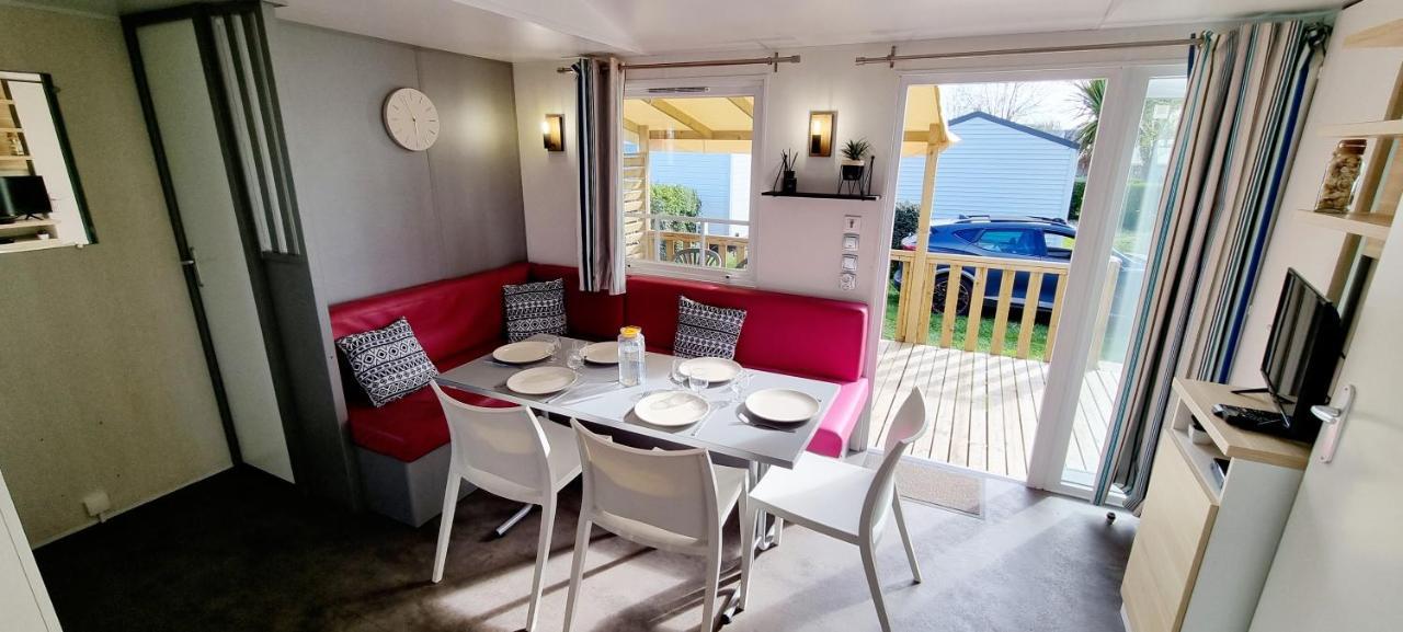 Mobil-Home 6 Personnes - Bretagne - Piscine - Plage Trégunc Exteriör bild